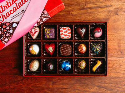 Valentine's Day 15 Piece Artisan Chocolates