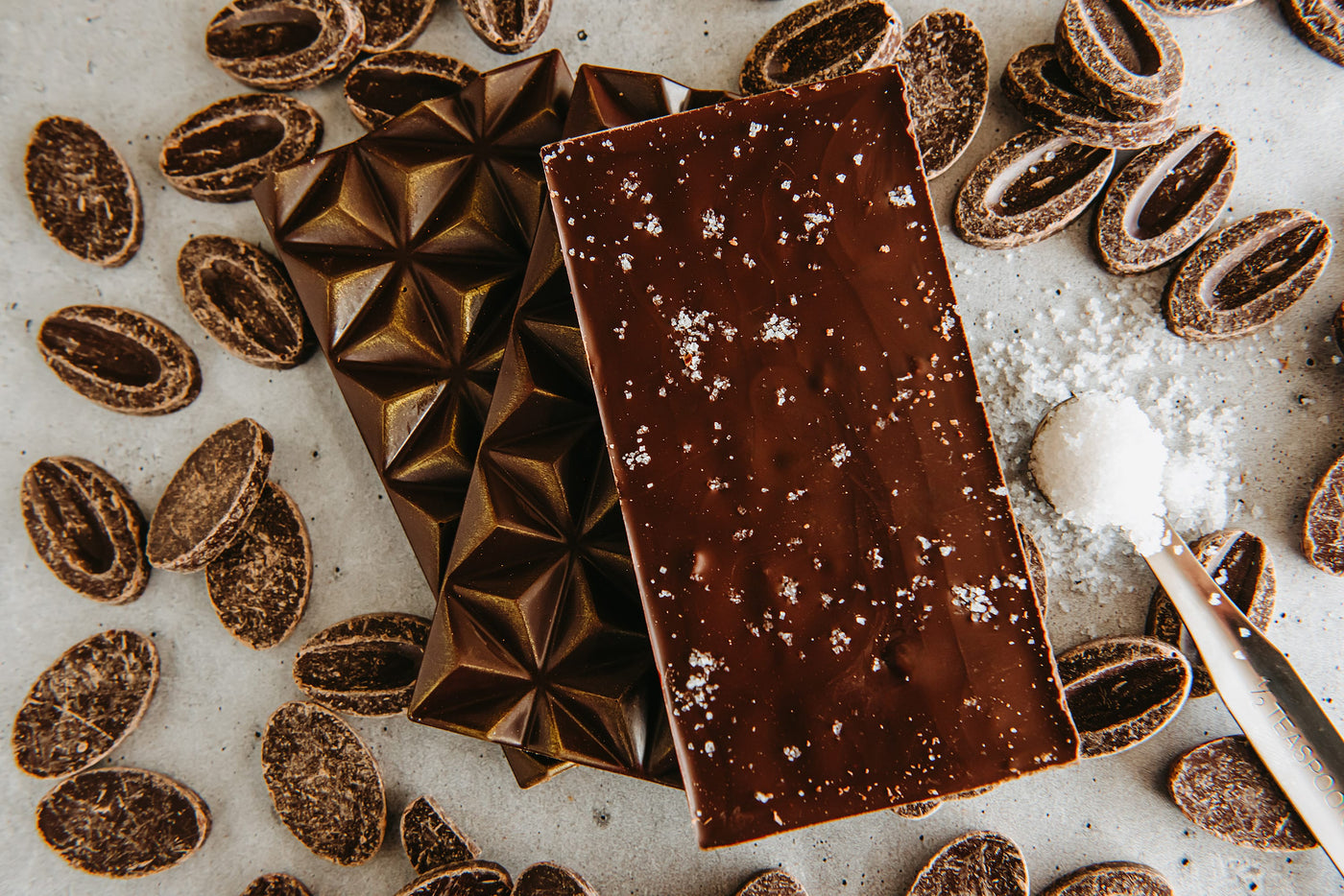 Dark Chocolate Sea Salt Chocolate Bar