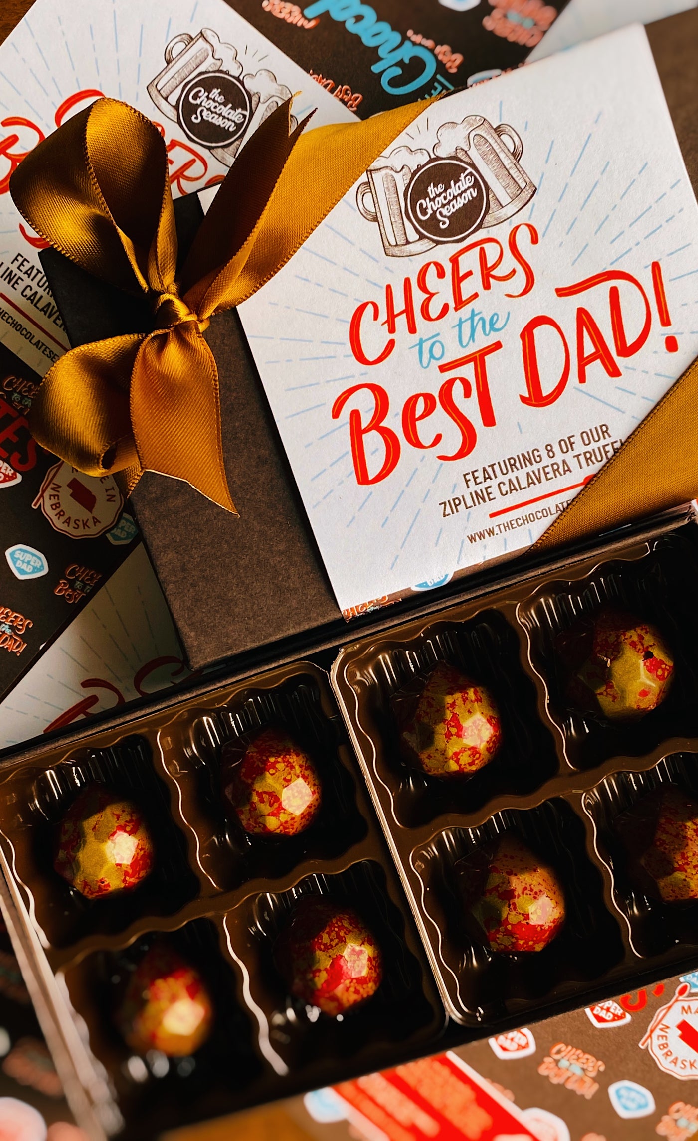 Fathers Day Chocolate Stout Truffles