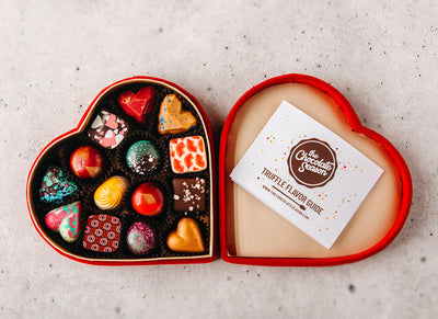 14 pc Velvet Heart Box