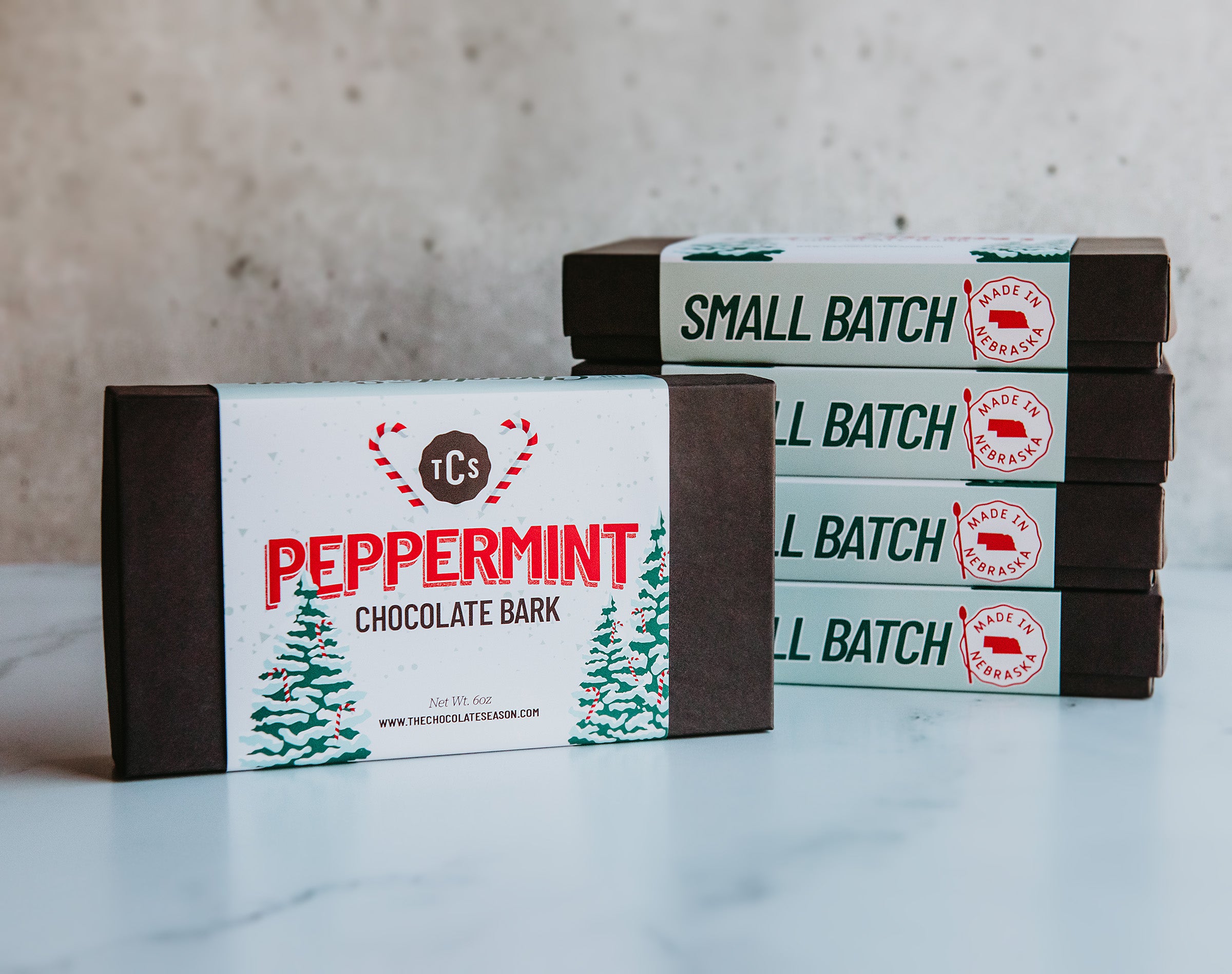 Williams Sonoma 25 Years of Peppermint Bark Gift Crate