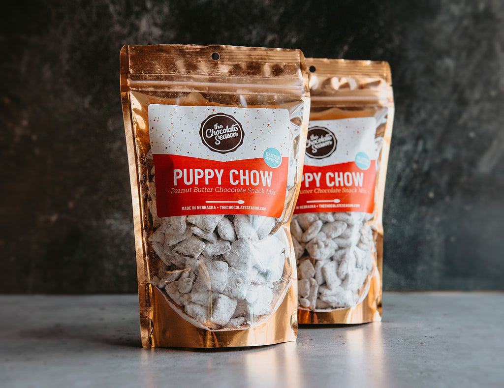 Puppy Chow 2 bags The Chocolate Season